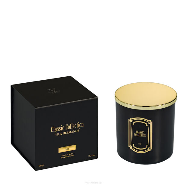 Oud - Vila Hermanos - świeca zapachowa 500g - seria Classic Collection