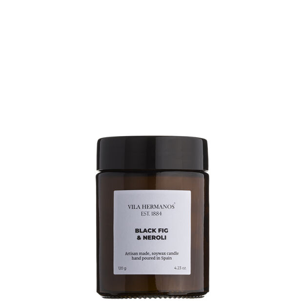 Black Fig & Neroli - Vila Hermanos - ręcznie robiona świeca z wosku roślinnego 120g - seria Apothecary