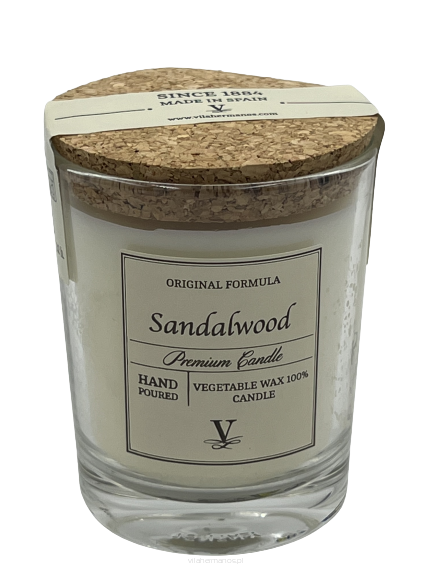 Sandalwood - Vila Hermanos - świeca zapachowa 75g - seria 1884