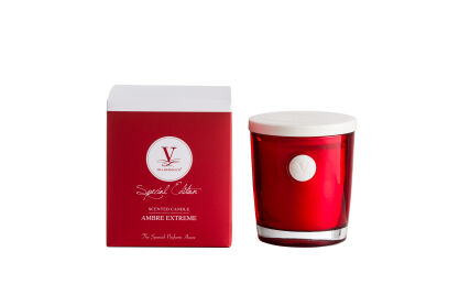 Ambre Extreme - Vila Hermanos - świeca zapachowa 280g - seria Cameo Red