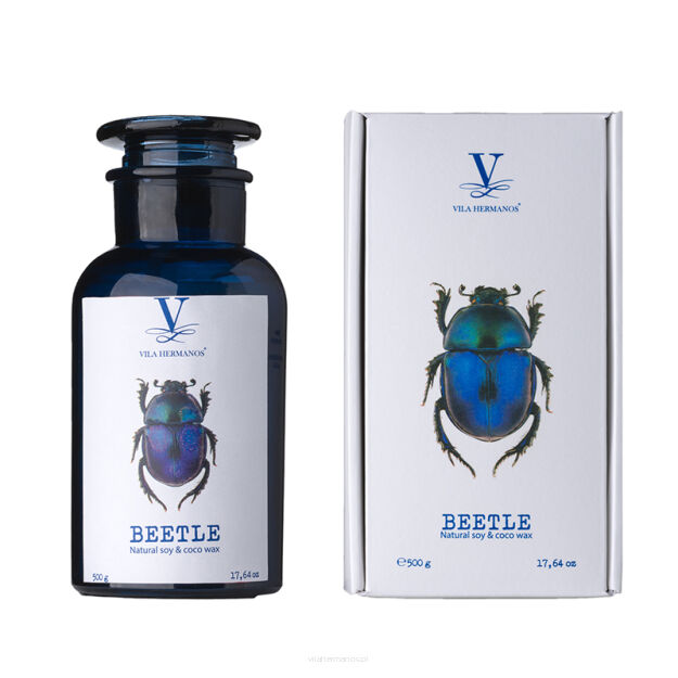 Beetle - Vila Hermanos -  świeca zapachowa 500g - seria Talisman Collection