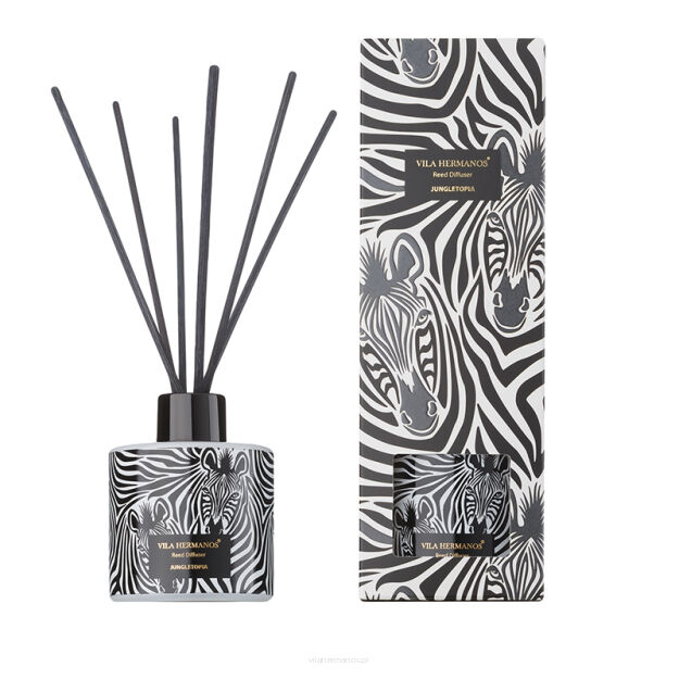 Zebra Jungletopia - Vila Hermanos - dyfuzor zapachowy 100 ml - seria Jungletopia