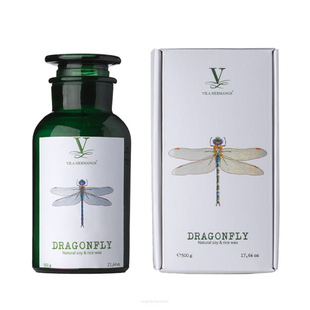 Dragonfly - Vila Hermanos -  świeca zapachowa 500g - seria Talisman Collection