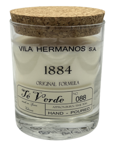 Te Verde - Vila Hermanos - świeca zapachowa 190g z pudełkiem - seria 1884