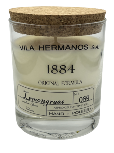 Lemongrass - Vila Hermanos - świeca zapachowa 190g z pudełkiem - seria 1884
