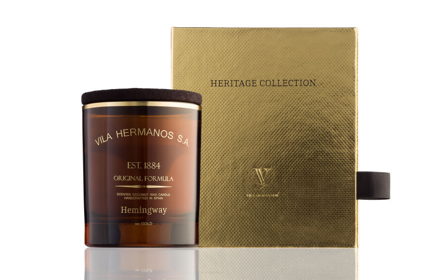 Hemingway - Vila Hermanos - świeca zapachowa 200g - seria 1884 Edicion Especiale 18K
