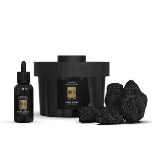 Rest - Vila Hermanos - zestaw olejek eteryczny 15 ml + kamienie wulkaniczne - seria Apothecary Japanese
