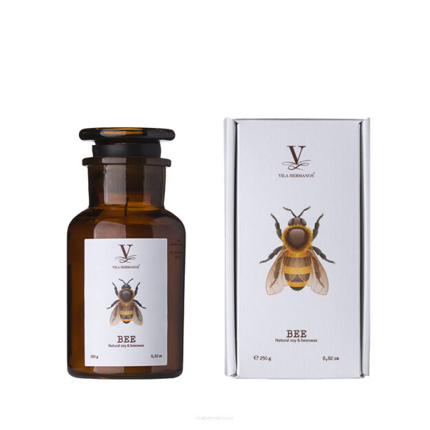 Bee - Vila Hermanos -  świeca zapachowa 250g - seria Talisman Collection